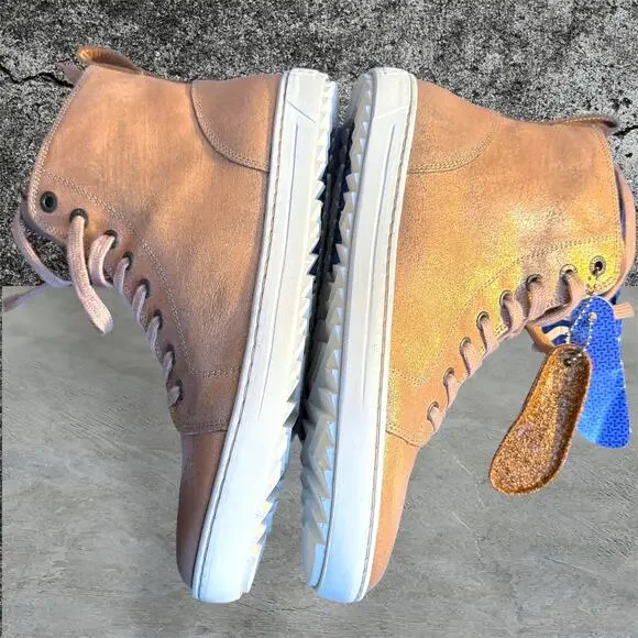 •NWT• Birkenstock Women’s Bartlett Metallic Rose Shoes • EU38 - Picture 2 of 12